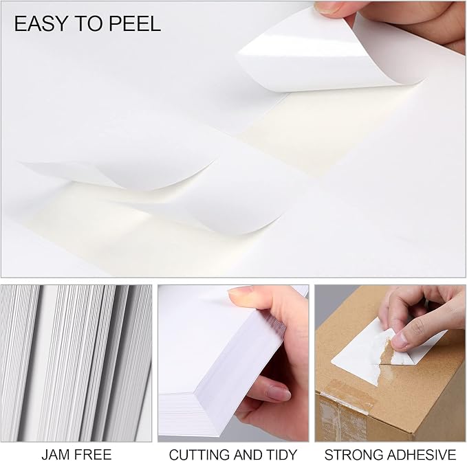 Address Labels - 1" x 2-5/8" Mailing Labels, 30 UP Shipping Sticker - Image 3