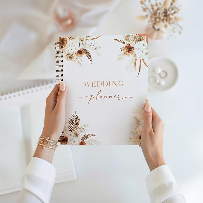 Beautiful Boho Wedding Planner Book and Organizer - Image 2