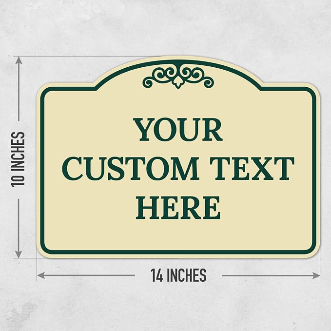 Custom Decorative Sign, Personalized Metal Sign - Image 3