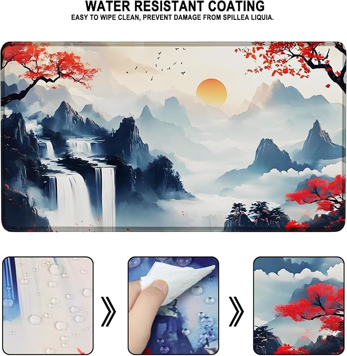 Large Gaming Mousepad, Waterproof Extra Large Mouse Pad - Image 2