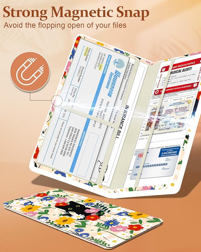 Slohif Car Registration and Insurance Holder - Image 4
