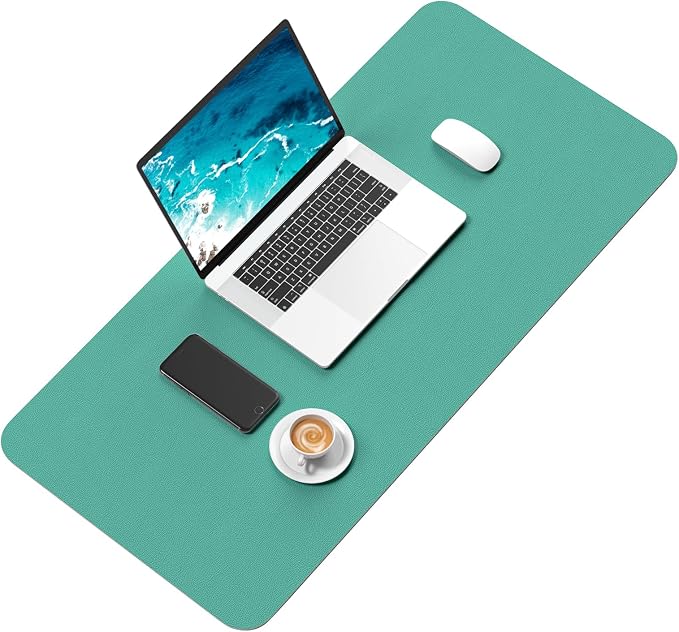 Hsurbtra Desk Pad, XL Extended Mouse Pad, Waterproof Desktop Blotter Protector - Image 2