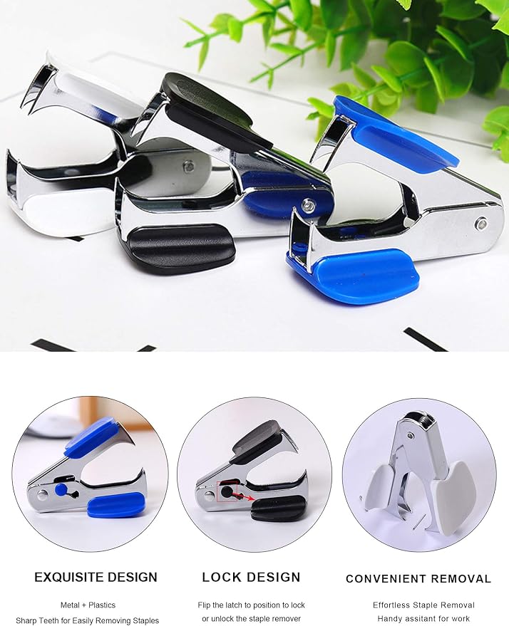 Leven Effortless Desktop Stapler, 40 Sheet Capacity, One Finger Touch Stapling - Image 6