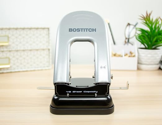 Bostitch Office Indulge 40 Reduced Effort 2-Hole Punch, 40 Sheets - Image 2