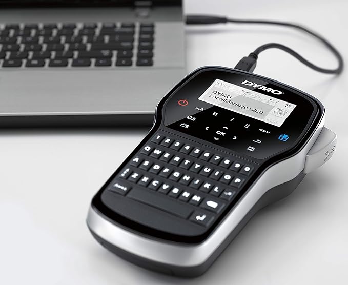 DYMO Label Maker LabelManager 280 Rechargeable Portable Label Maker Easy-to-Use - Image 7