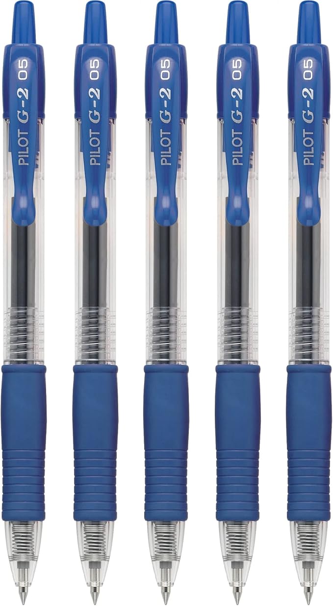 Pilot G2 Premium Refillable and Retractable Rolling Ball Gel Pens, Extra Fine - Image 3