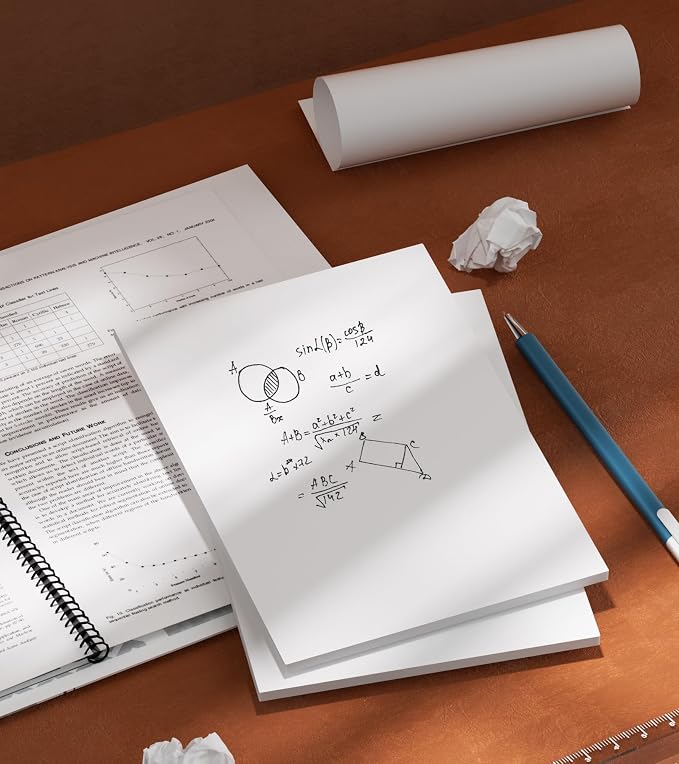 Notepads 4x6, 6 Pack Small Blank Memo Pads, 50 Sheets per Pad | Thick Paper - Image 5