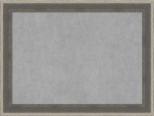 Amanti Art Grey Framed Magnetic Board 25x33 Medium Vision Board by AmantiArt