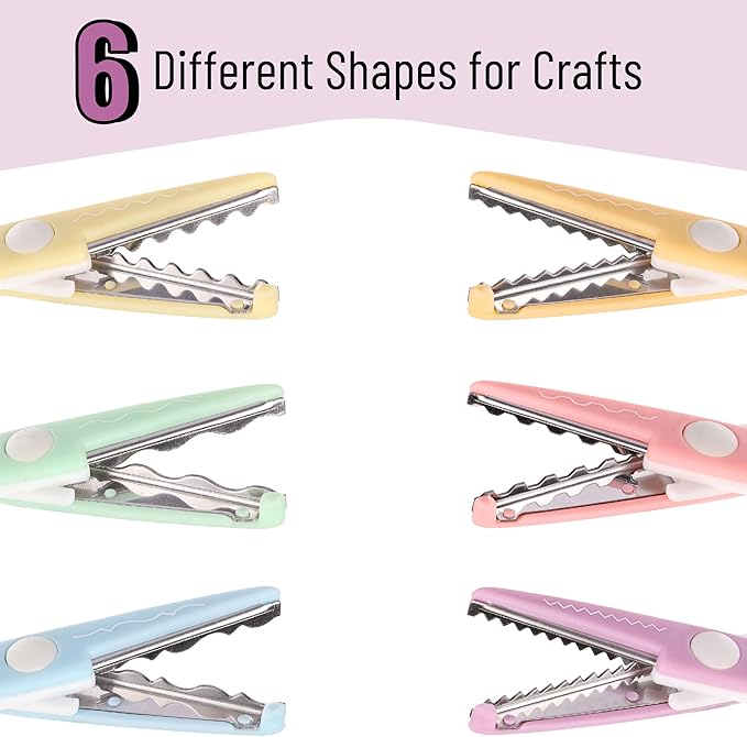 Mr. Pen- Craft Scissors Decorative Edge, 6 Pack, Scrapbooking - Image 4