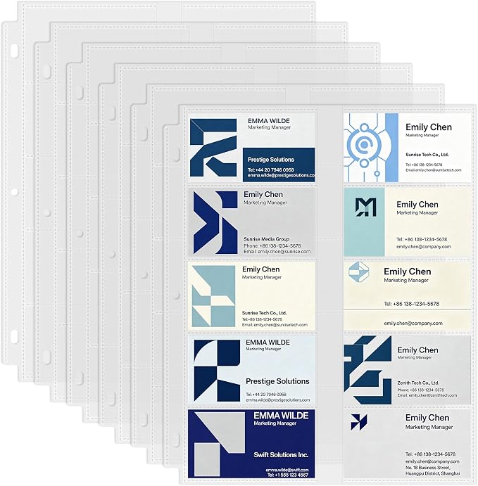 Aegero Business Card Holder Sleeves by Unknown