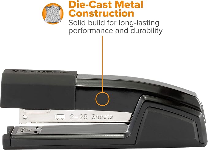 Bostitch Office Epic Metal 3 in 1 Stapler, 25 Sheet Capacity, Includes 210 - Image 2