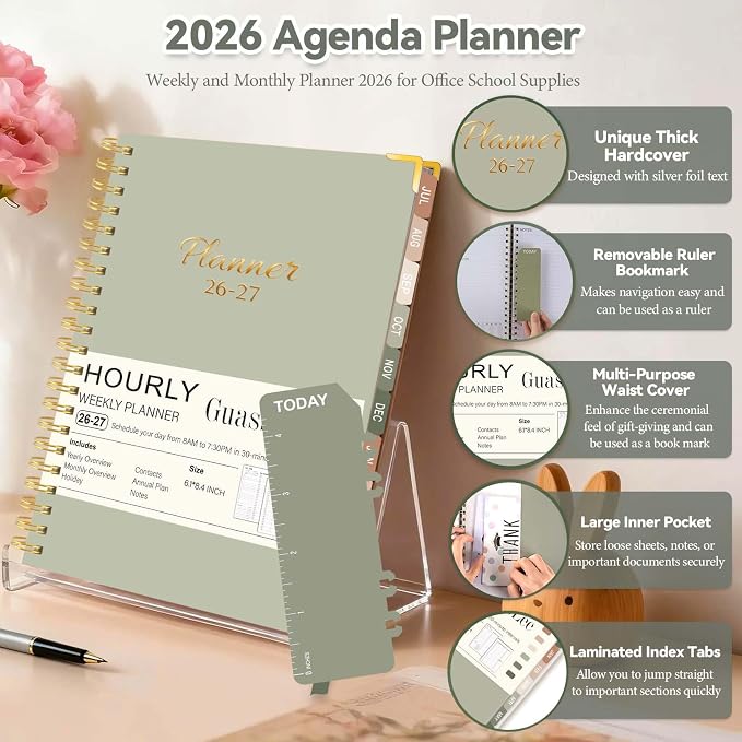 2026-2027 Academic Planner, Weekly & Monthly Appointment Book from Jul. 2026 - Image 7