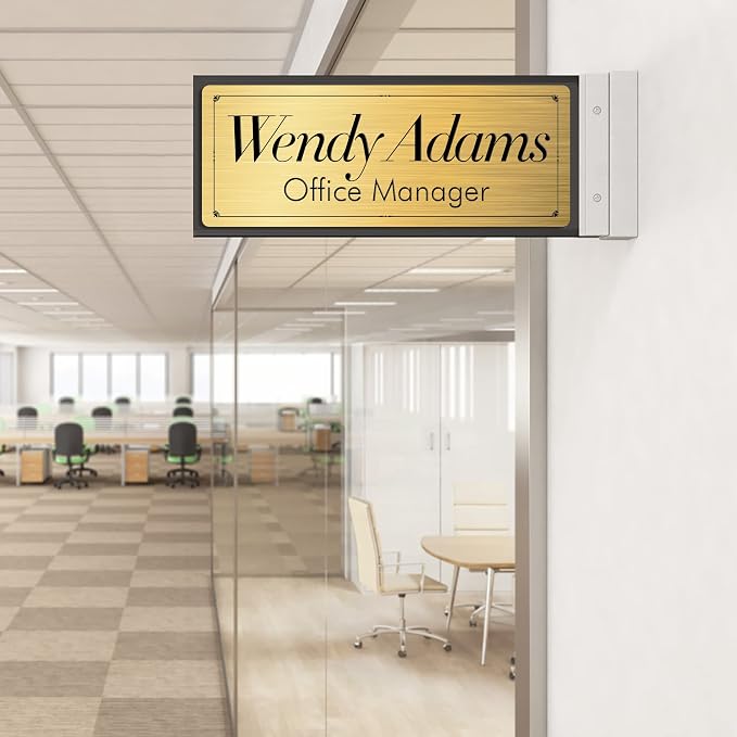 Custom Office Door Signs - Image 3