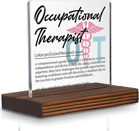 Occupational Therapist Gifts, Thank You Appreciation Gifts by Pariveca
