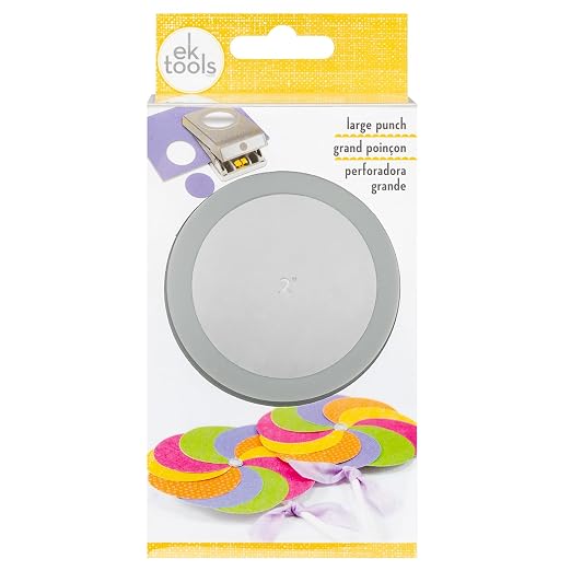 EK Tools 2-inch Metal Paper Punch, Create Precise Circles - Image 2