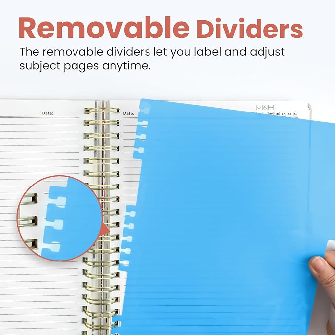 Hardcover Spiral Journal Notebooks - Image 4