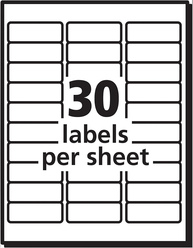 Avery Easy Peel Printable Address Labels - Image 9