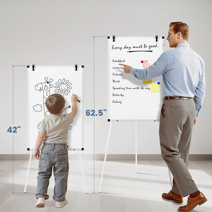 DUMOS Magnetic White Board Easel 36"x24" - Image 7