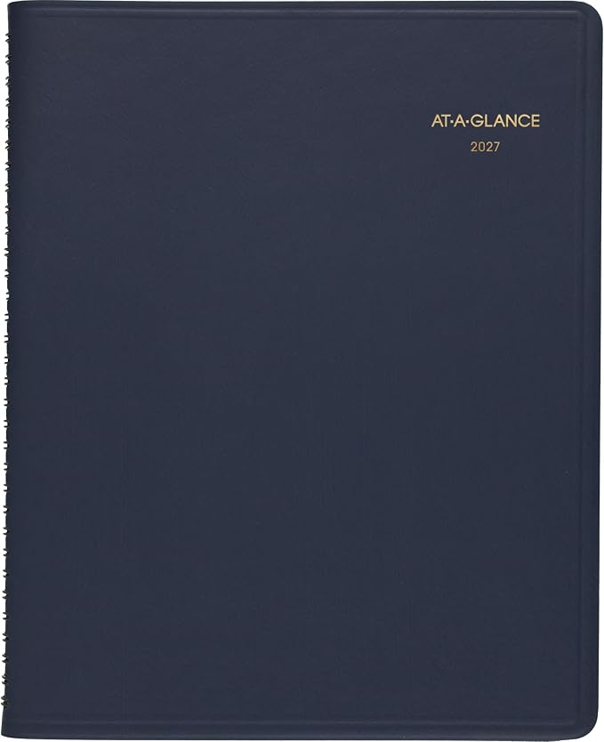 AT-A-GLANCE 2027 Planner, 15-Month Jan-Mar, Unruled Daily Blocks - Image 7