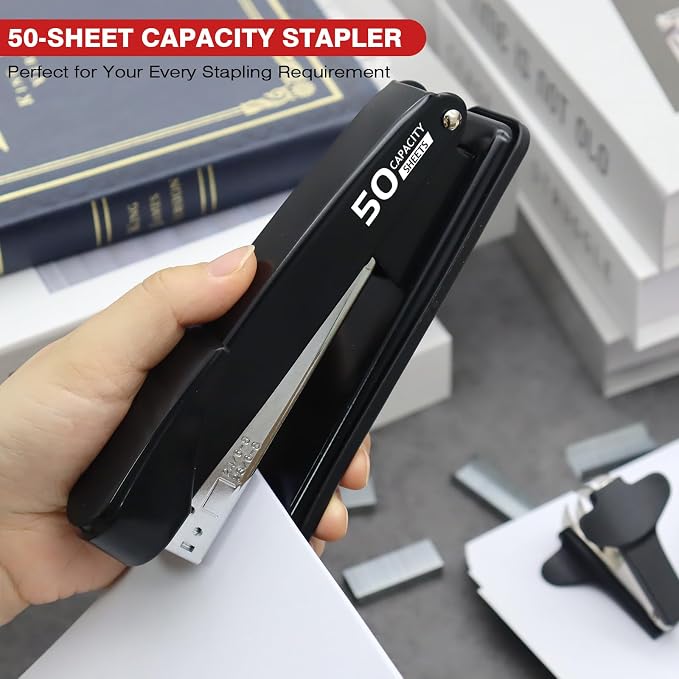 Metal Stapler Heavy Duty 50 Sheet Capacity - Image 3