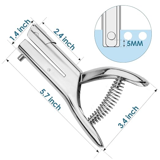 MROCO Hole Punch 1/4", Handheld Single Hole Puncher - Image 5