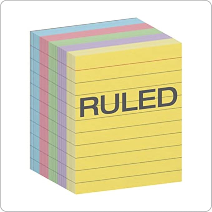 Oxford Mini Ruled Index Cards, 200 ea - Image 3