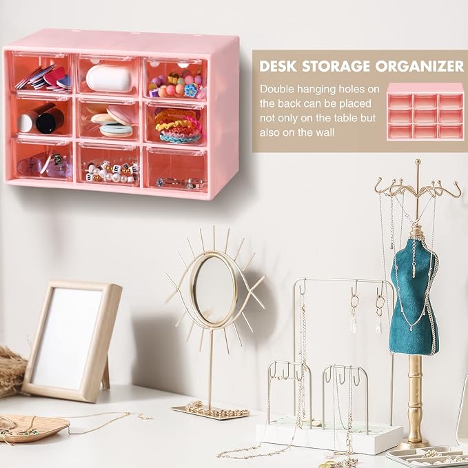 Amyhill 6 Pcs Mini Drawer Organizer Small Organizer - Image 2