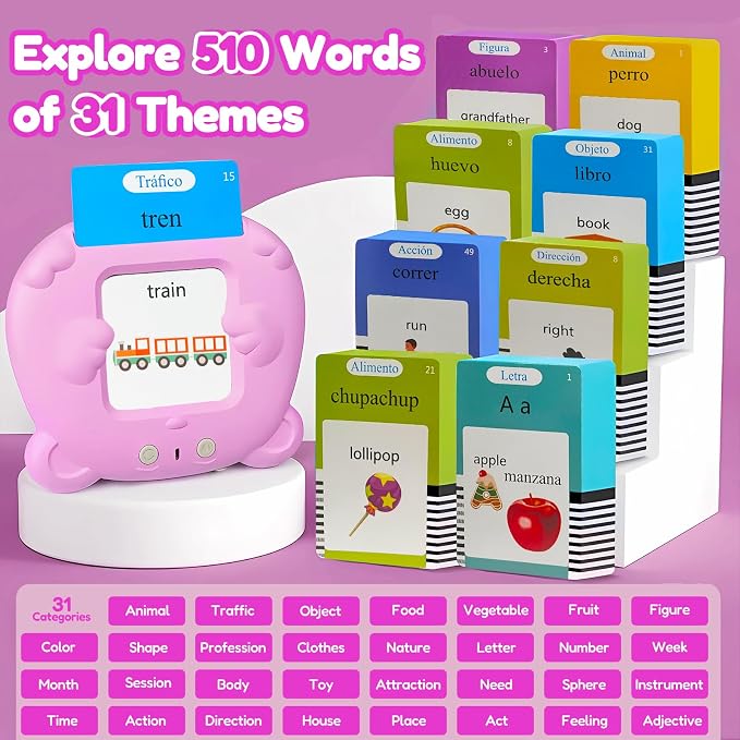 Bilingual Talking Flash Cards for Kids - Image 3