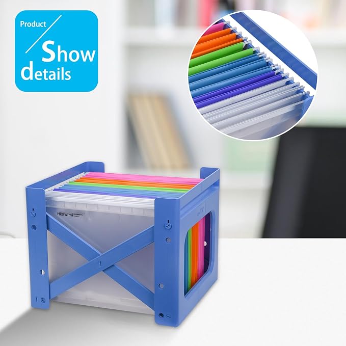 30 Pcs PP Hanging File Folders Letter Size, Transparent Hanging Folders - Image 6