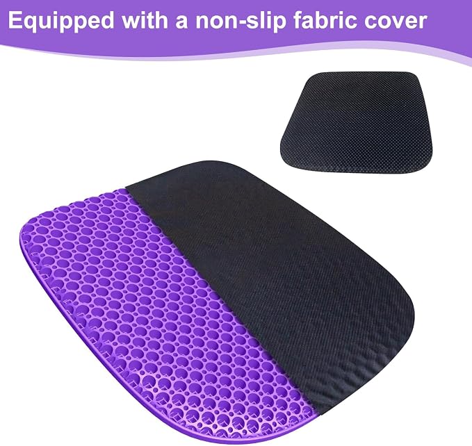 Large Gel Seat Cushion for Long Sitting - Image 7