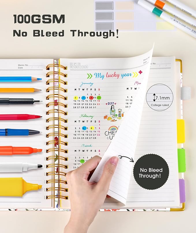 Hardcover Spiral Notebook Journal - Image 6