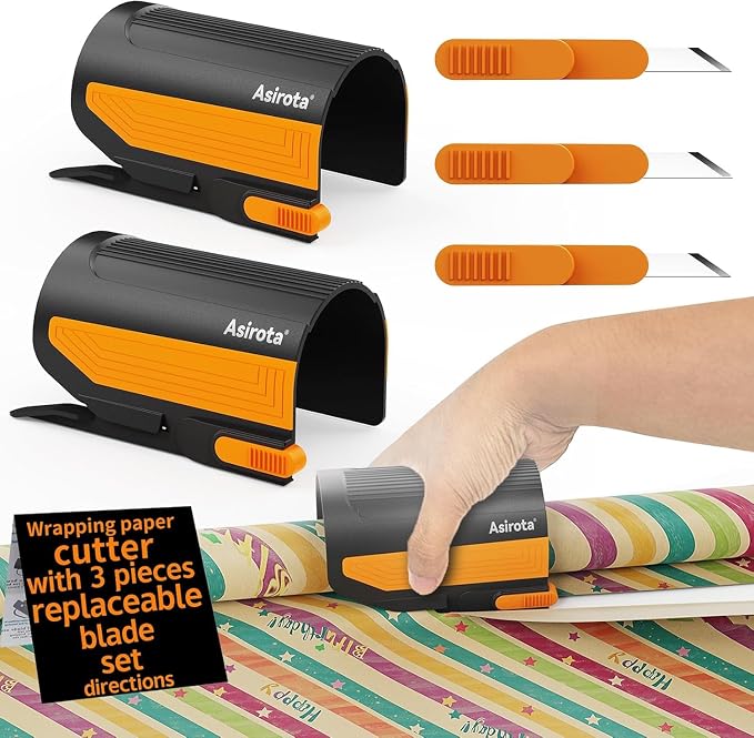 2 PC Wrapping Paper Cutter by Asirota