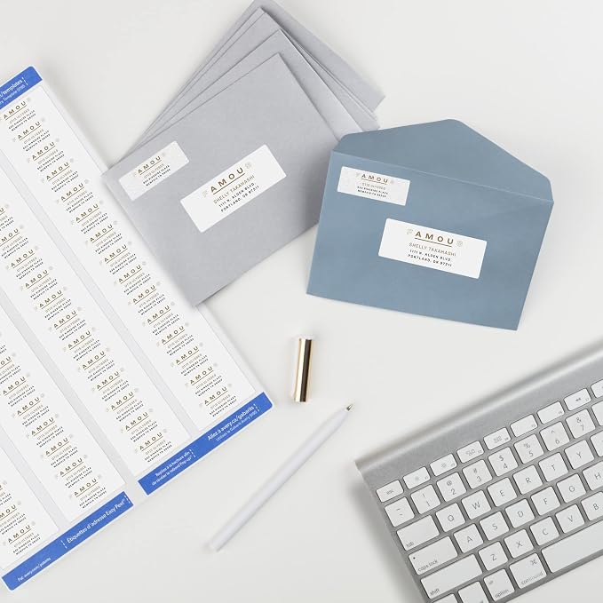 Avery Printable Return Address Labels, Sure Feed Technology, 2/3" x 1-3/4" - Image 7