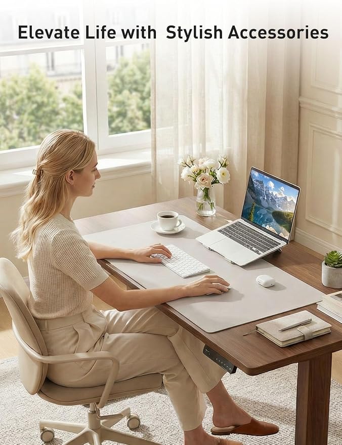 Aothia Faux Leather Desk Mat - Image 8