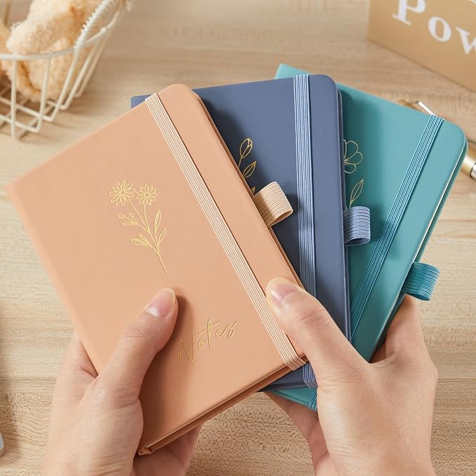 NIRMIRO 3 Pack Small Pocket Journaling Notebooks - Image 5
