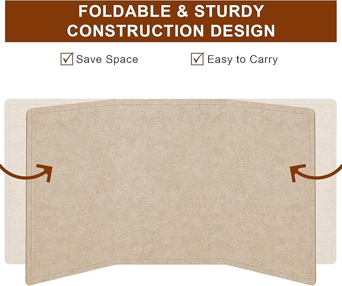 Extra Large Bulletin Board, 96 X 48 inches Cork Board with 30 Pushpin, 8' x 4' Felt Cork Board Notice Pin Board, Self-Adhesive Vision Board Mood Board Foldable Photo Board for Wall - Beige Brown-DeskLoop Office