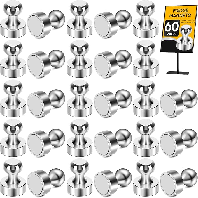 MIKEDE Whiteboard Magnets, Small Neodymium Refrigerator Magnets Office by MIKEDE