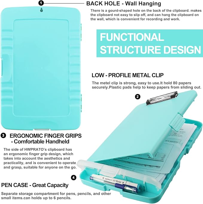 HWPRATO Clipboards Organizer Clipboard - Image 2