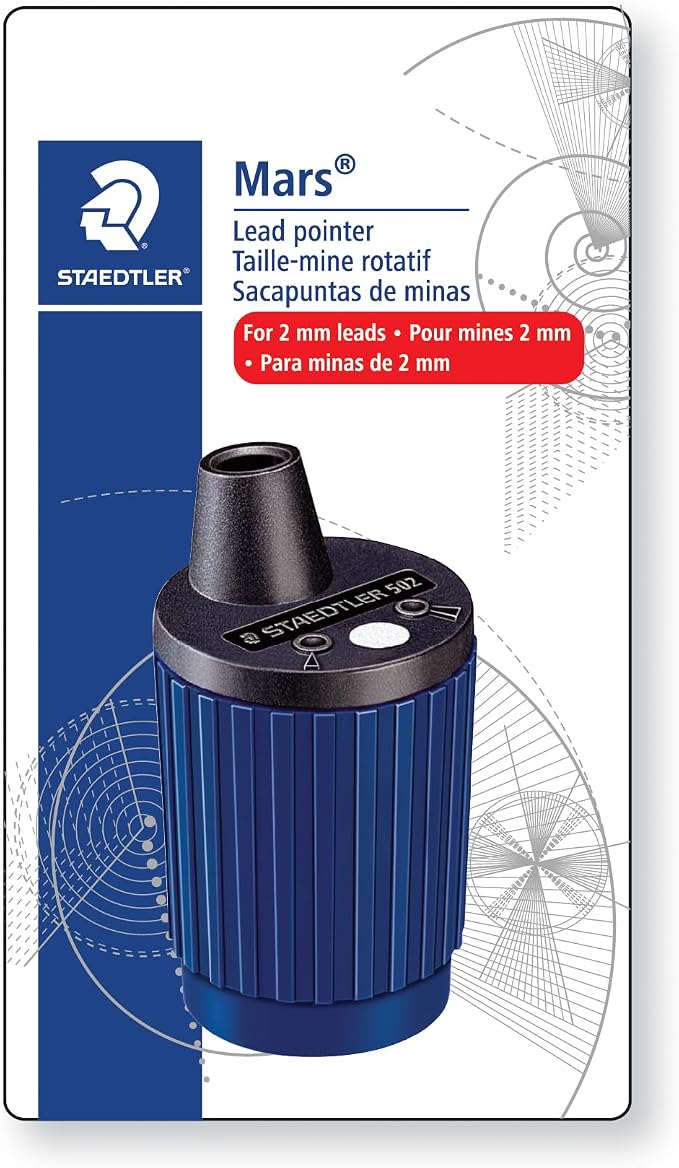 STAEDTLER Mars Lead Pointer: Rotary Mechanical Pencil Lead Sharpener by Staedtler