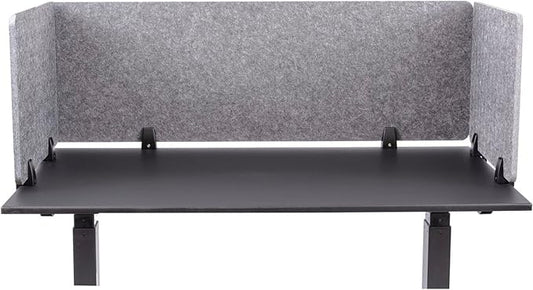 ReFocus™ Raw Clamp-On Acoustic Desk Divider – Reduce Noise and Visual by SStandUpDeskStore
