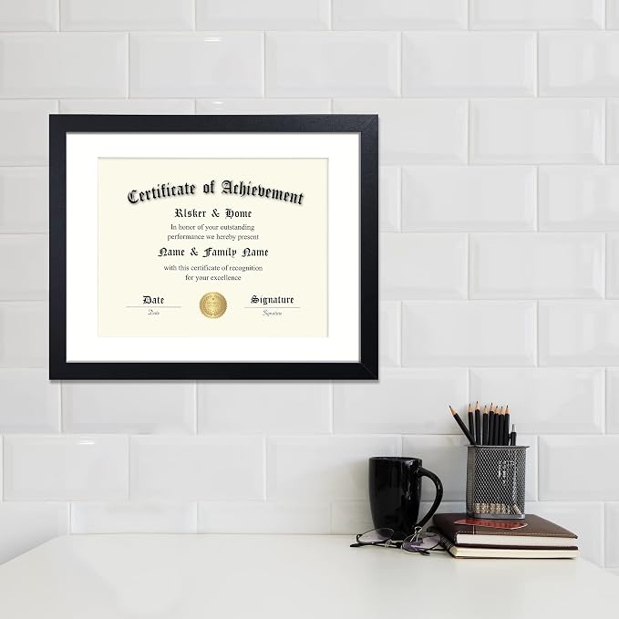 ELSKER&HOME 8.5x11 Diploma Frame Black 6 Pack - Image 2