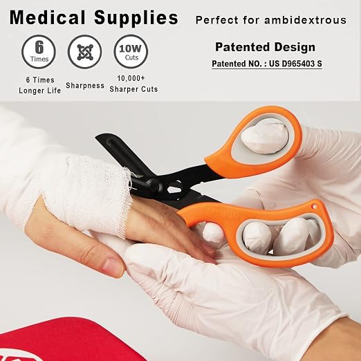 MEUUT 2 pcs Medical Scissors Trauma Shears - Image 6