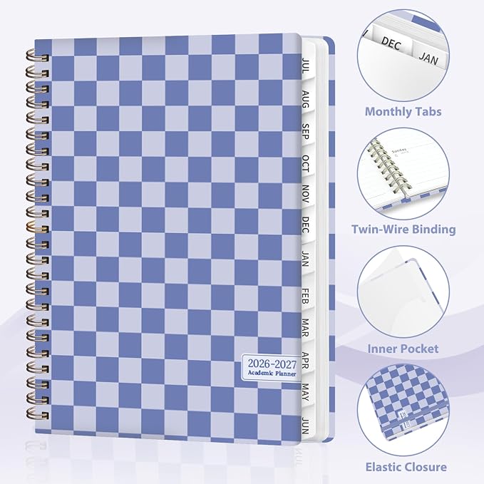 Planner 2026-2027, Weekly and Monthly Academic Year Calendar Planner, July 2026 - Image 4