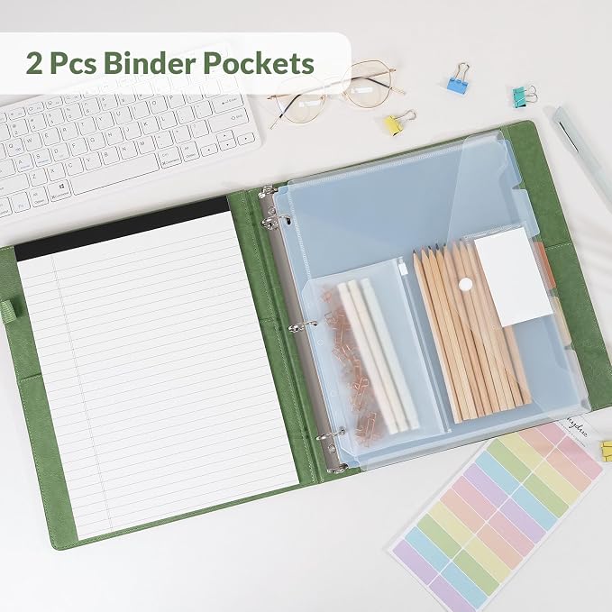 SKYDUE 1 Inch 3-Ring Binder - Image 3