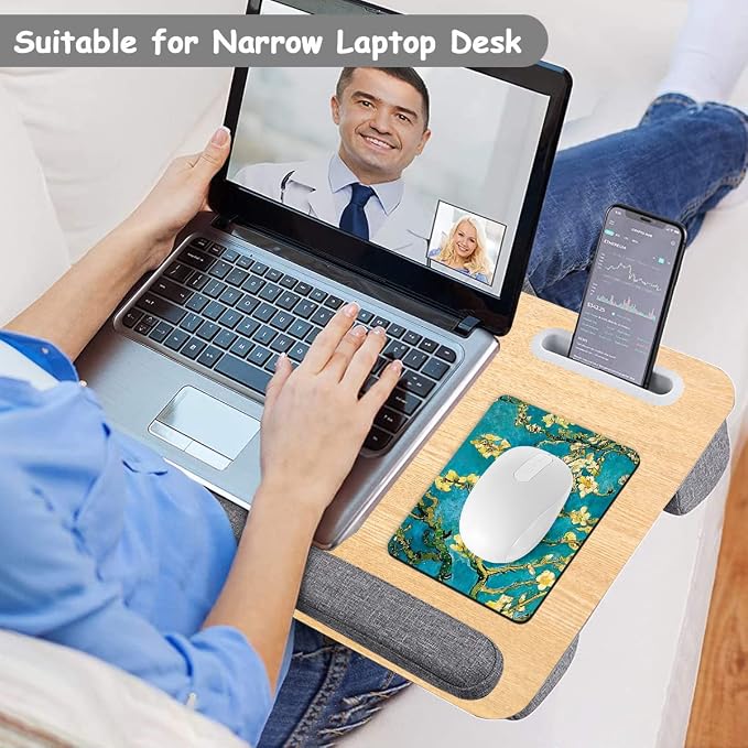 Dapesuom Small Mouse Pad, 6 x 8 Inch Thick Rubber Premium-Textured Non-Slip - Image 5