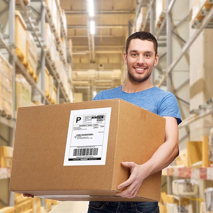 4x6 Direct Thermal Shipping Labels, 250 Per Roll, Mailing Thermal Blank - Image 5