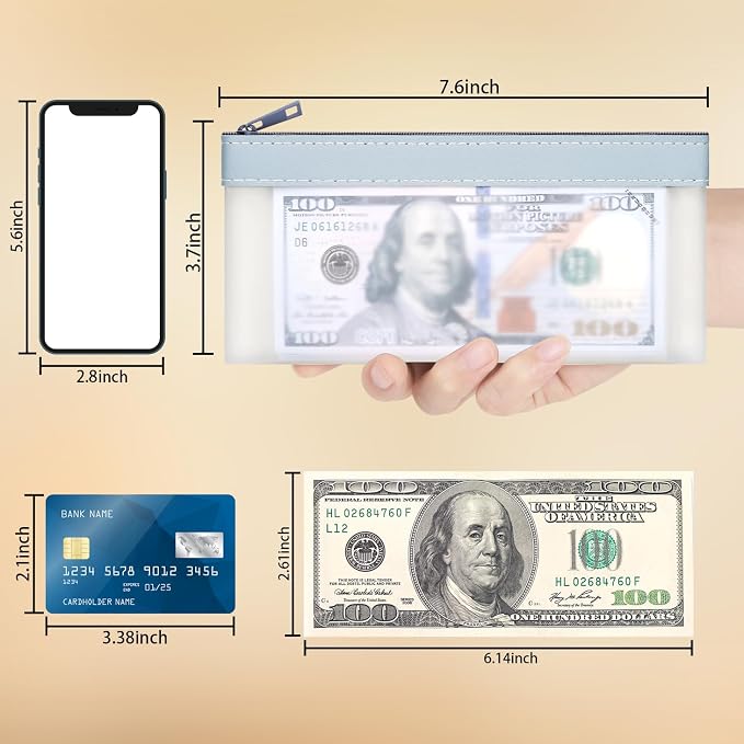 4-Piece Multi-Purpose Money Bag - Image 3