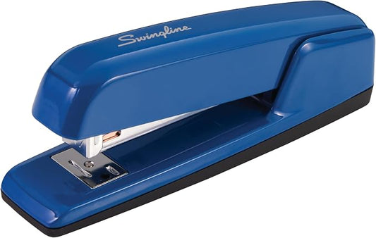 Swingline Stapler, 30 Sheet Capacity, 747 Business Stapler, Jam Free, Royal Blue by Swingline
