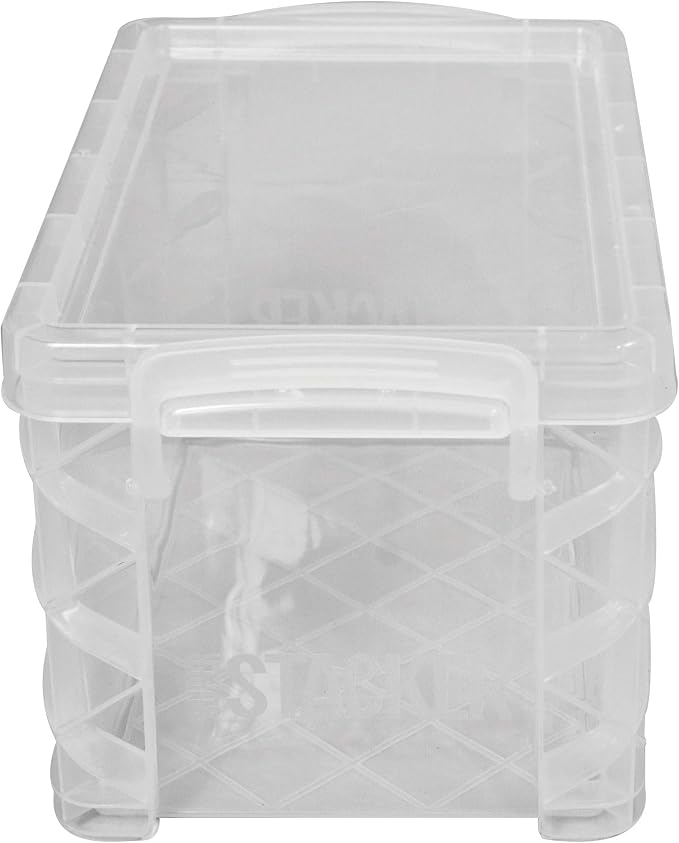 Super Stacker Index Card Box, 4 x 6 Inch Index Cards File Box, Note Holder - Image 3