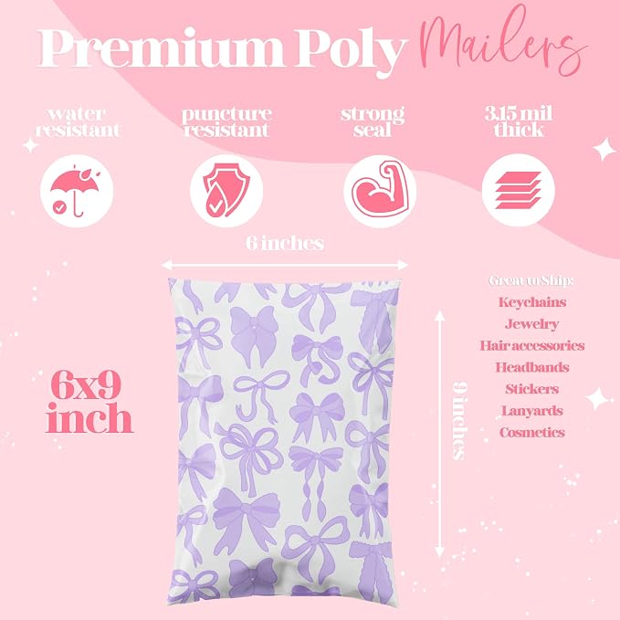 Pretty Package Store 14.5x19 Designer Poly Mailer 100 Pack Heavy Duty - Image 3